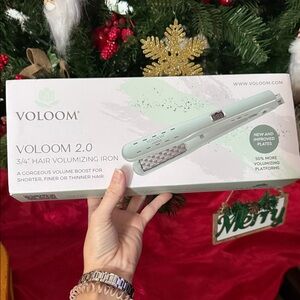 VOLOOM 2.0 Hair Volumizing Iron - Mint Green
